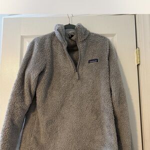Patagonia Gray Fleece Half-Zip Pullover